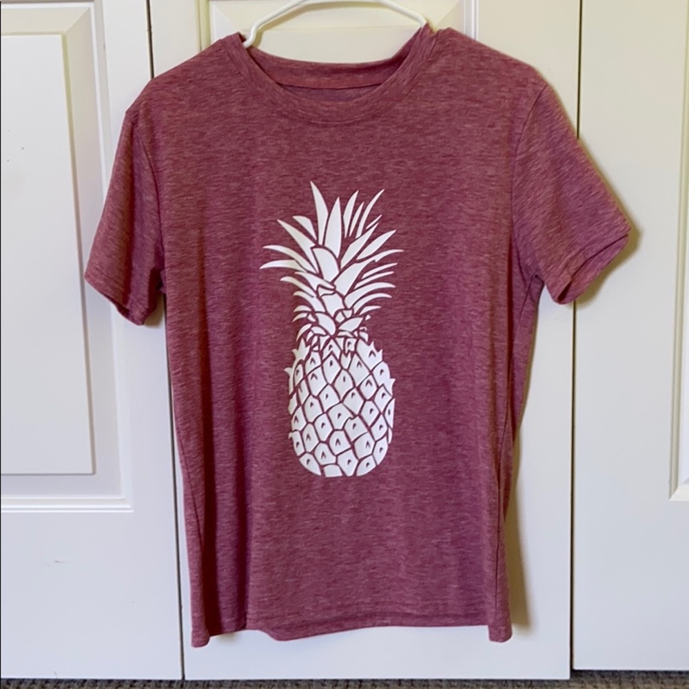 Women’s Red Pineapple summer shirt